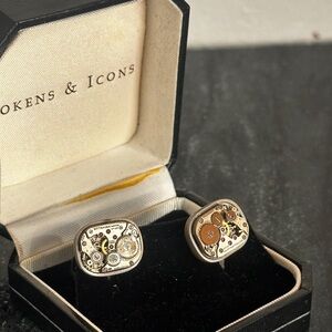 Tokens & Icons Vintage Watch Movement Cufflinks – Wittnauer Watch Parts